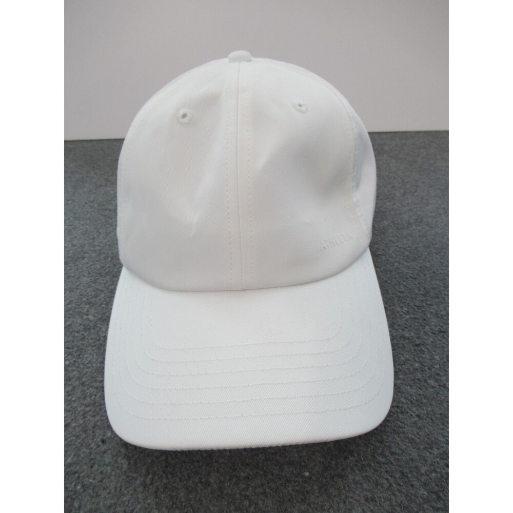 Athleta Hat Cap Golf Running Performance Adjustable Strapback White